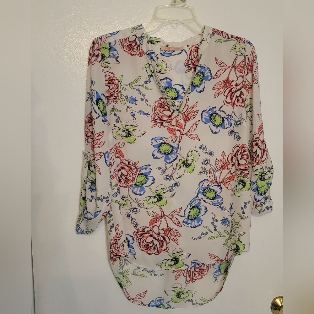 Gibson Latimer Floral top M